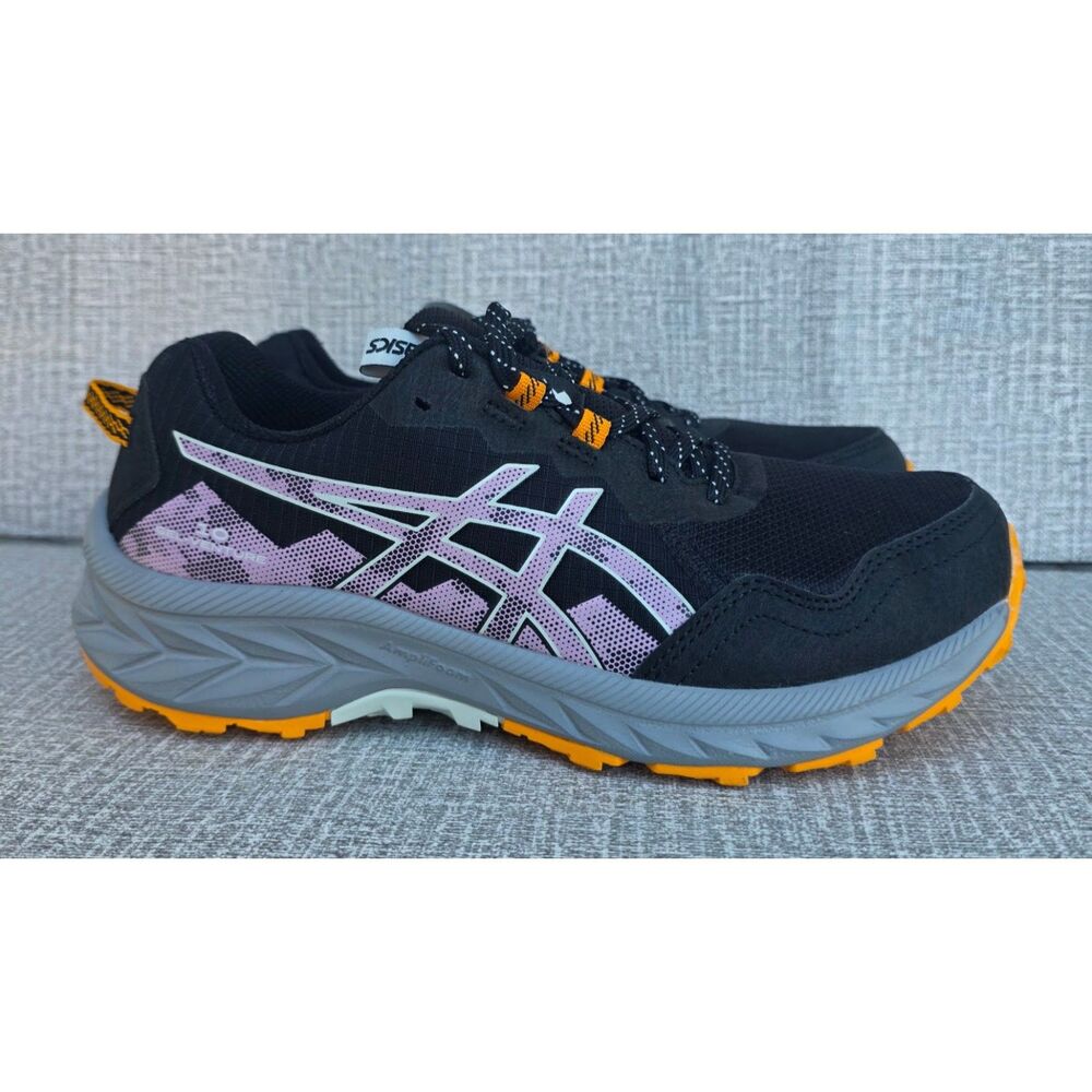 ASICS Gel-Venture 10 Black Light Ube Trail Running Shoes - Women's Size 8 New